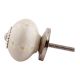 Cream Tiny Flower Ceramic Wardrobe Knobs